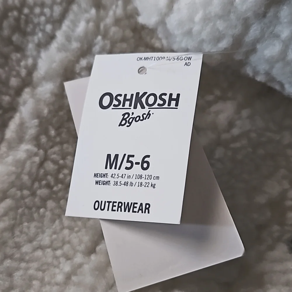 *NWT* OshKosh B'Gosh Cozy Sherpa Jacket